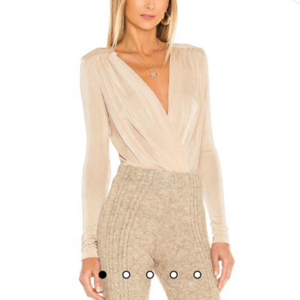 x REVOLVE Turnt Bodysuit in Blossom Pearl | Free People | Size M